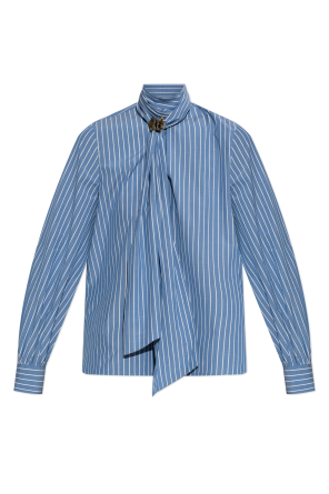 Tie-front shirt ‘Disco’
