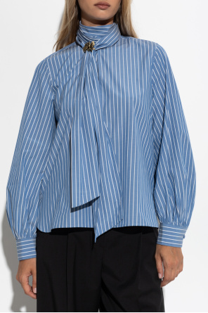 Max Mara Bluse mit Bindeband ‘Disco’