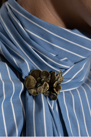 Max Mara Bluse mit Bindeband ‘Disco’