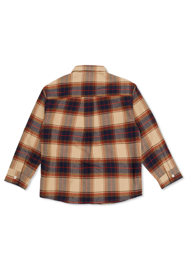 Dsquared2 Kids Cotton plaid shirt
