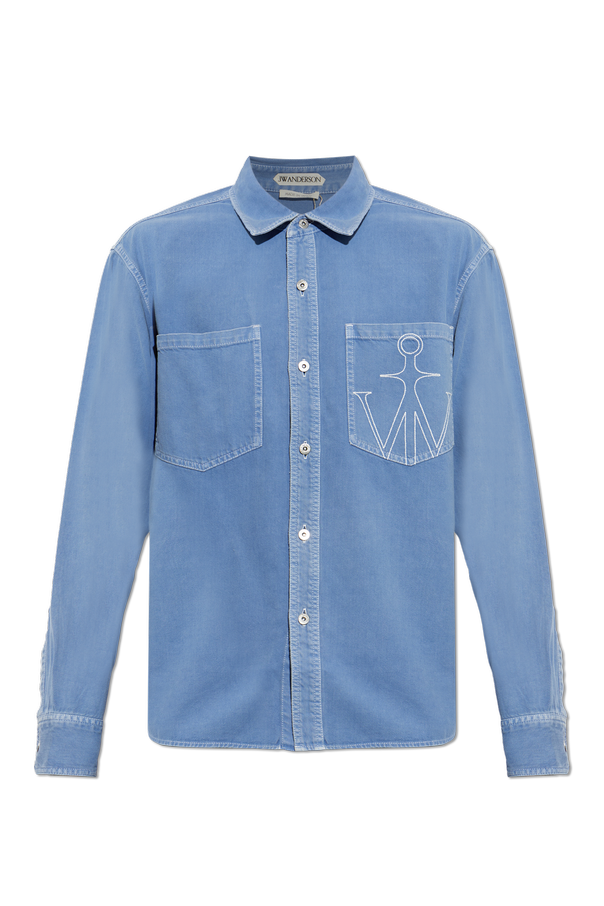JW Anderson Camisa vaquera con bolsillos