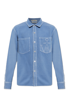Denim shirt with pockets