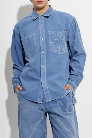 JW Anderson Camisa vaquera con bolsillos