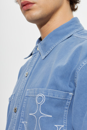 JW Anderson Camisa vaquera con bolsillos