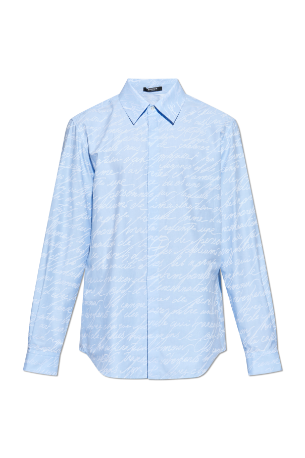 Balmain Hemd mit Logo