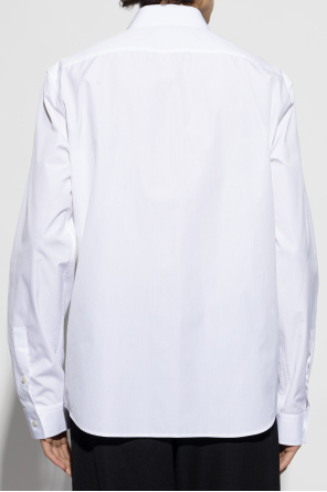 Balmain Cotton shirt with embroidered logo