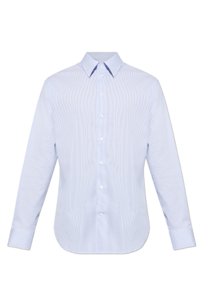 Shirt with striped pattern