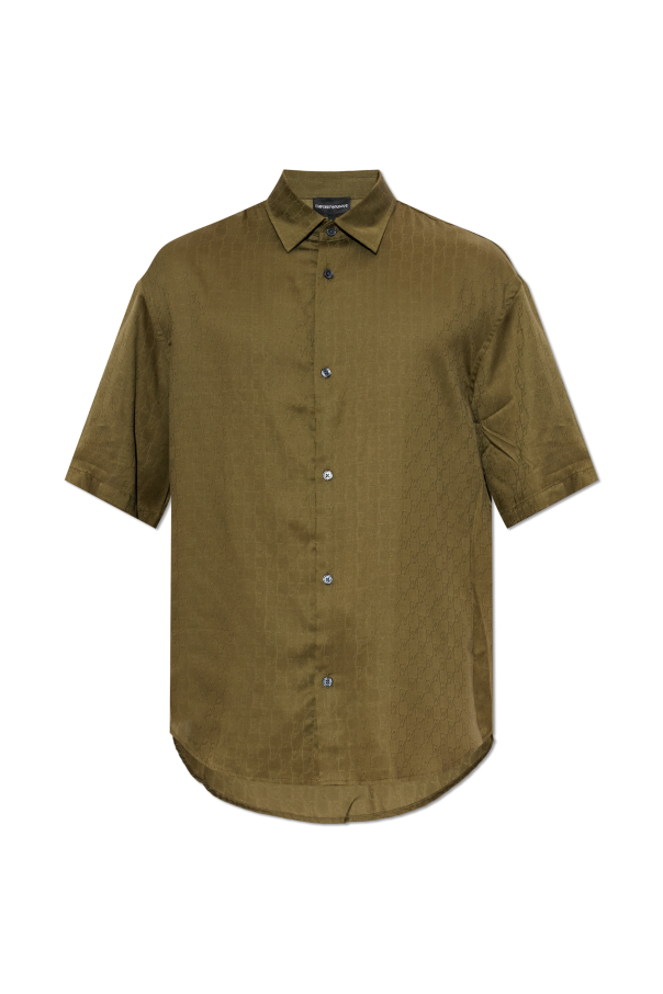 Shirt with monogram od Emporio Armani