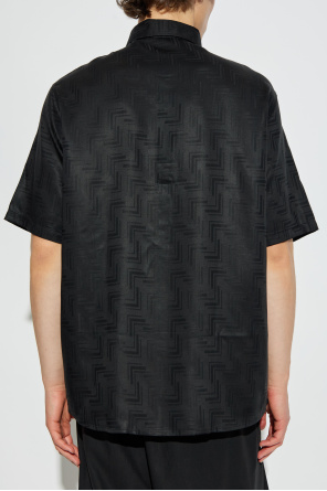 Emporio Armani Wzorzysta koszula