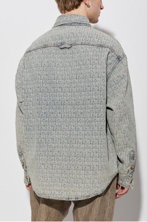 Emporio Armani Denim shirt with 'vintage' effect