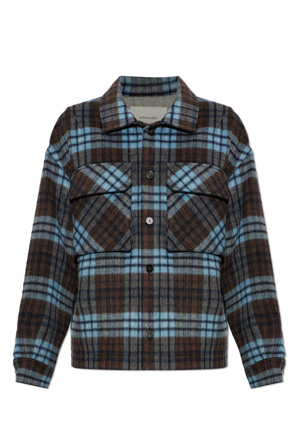 Jacket with collar od ENTIRE STUDIOS