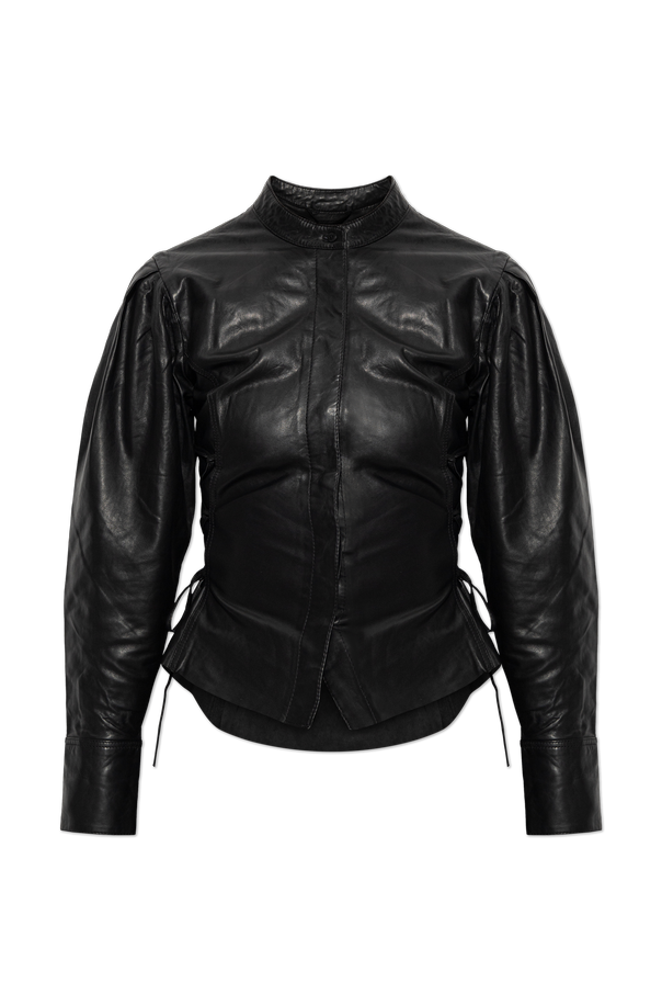 Leather Shirt ‘Evanna’ od AllSaints