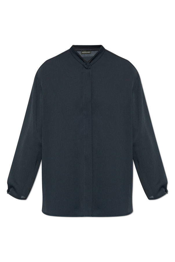 Shirt with side slits, zdjęcie 1 Shirt with side slits od Emporio Armani