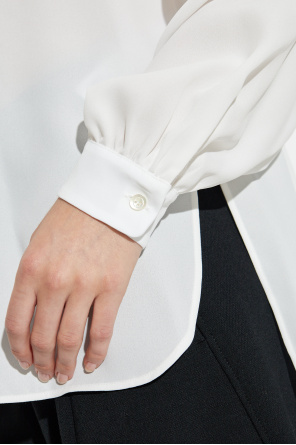 Emporio Armani Top con lazada decorativa en el escote