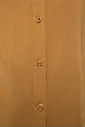 Samsøe Samsøe ‘Majan’ shirt Compass-logo with short sleeves