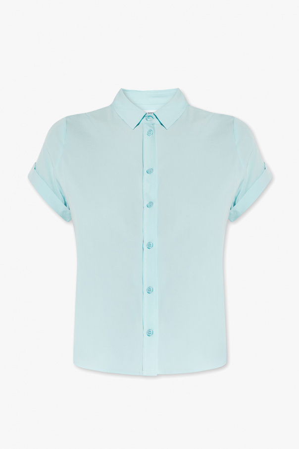 Samsøe Samsøe ‘Majan’ flap-pocket shirt with short sleeves