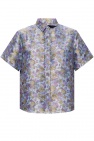 Samsøe Samsøe BLUE Floral-embellished shirt