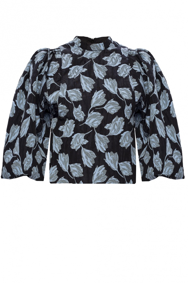 Samsøe Samsøe Floral-printed top