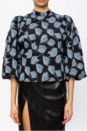 Samsøe Samsøe Floral-printed top