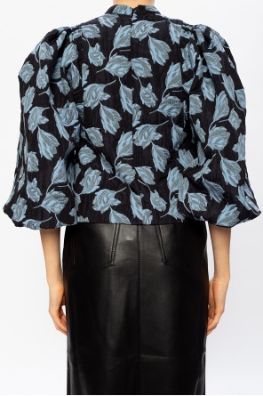 Samsøe Samsøe Floral-printed top