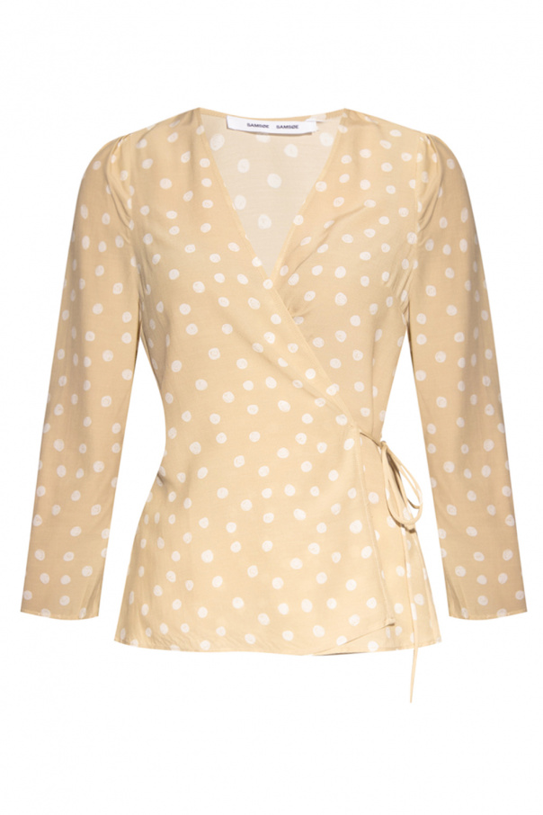 Samsøe Samsøe Top with polka dots