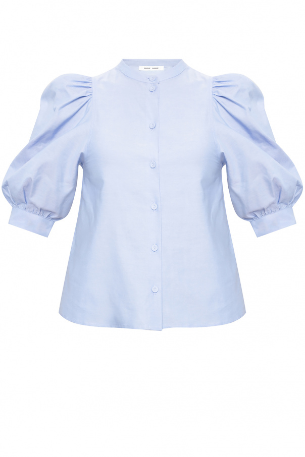 Samsøe Samsøe Shirt with puffed sleeves