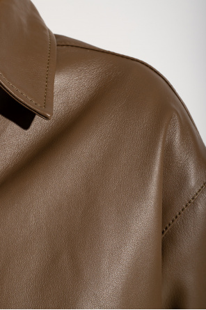 Samsøe Samsøe ‘Keyla’ leather shirt