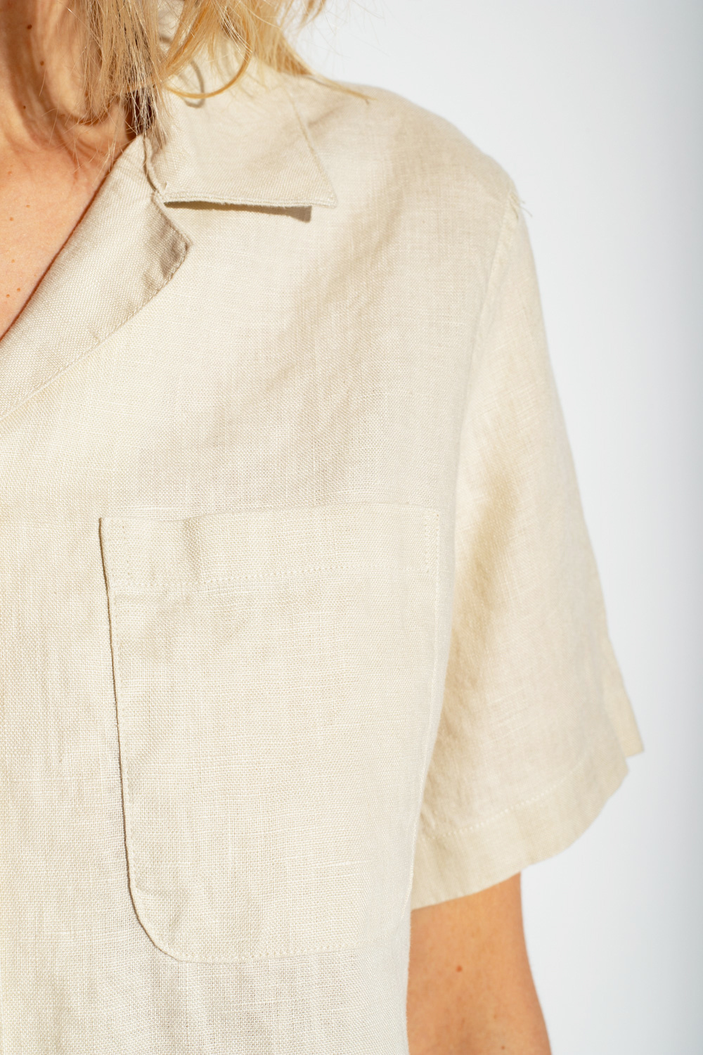 Samsøe Samsøe ‘Oscarine’ linen shirt