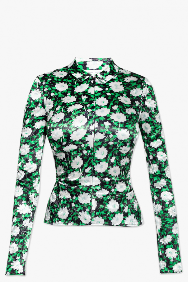 Samsøe Samsøe ‘Ivana’ floral dressed shirt