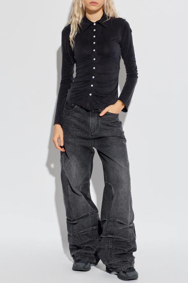 AVAVAV Bluse mit Drapierung