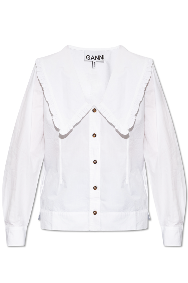 Ganni Organic cotton shirt