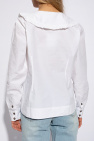 Ganni WHITE Organic cotton shirt