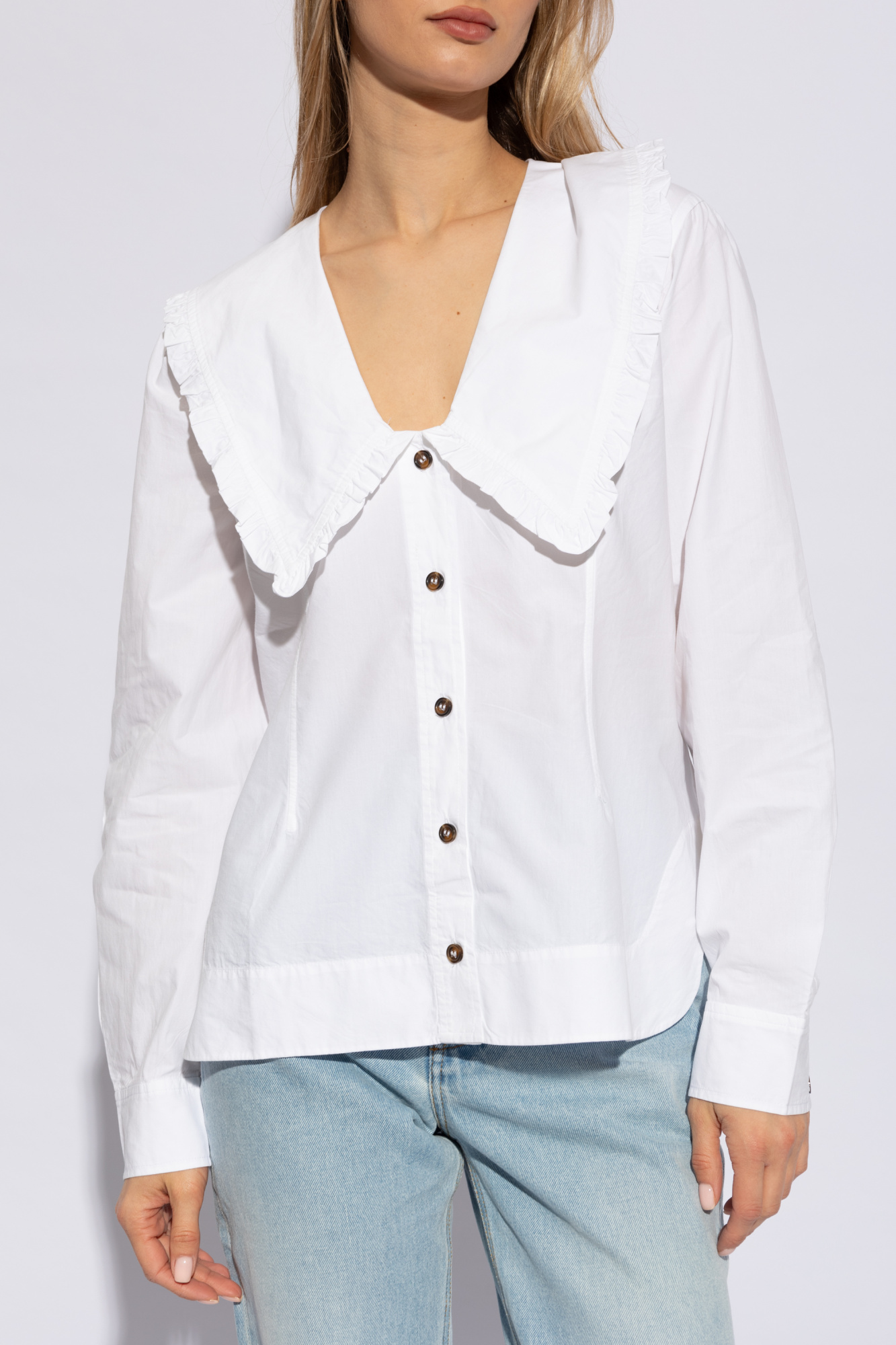 Ganni Organic cotton shirt