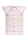 Ganni PURPLE Sleeveless shirt