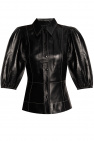 Ganni Leather shirt