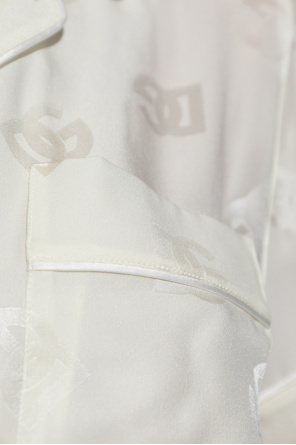 Dolce & Gabbana Seidenhemd mit kurzen Ärmeln