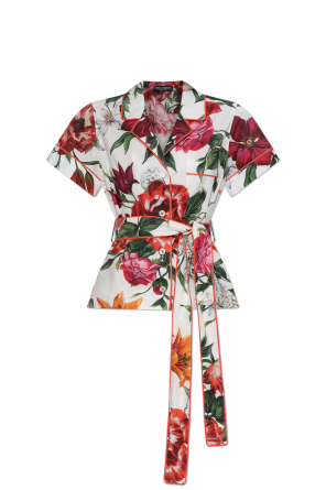 Camisa con estampado floral