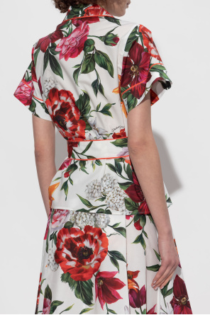 Dolce & Gabbana Camisa con estampado floral