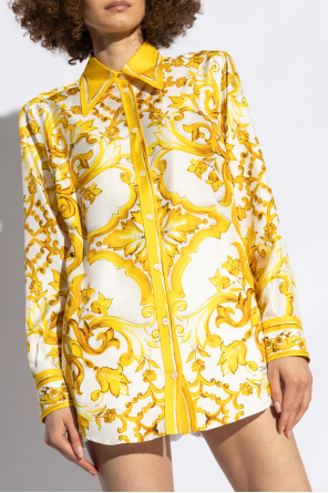 Dolce & Gabbana Shirt with 'Majolica' print