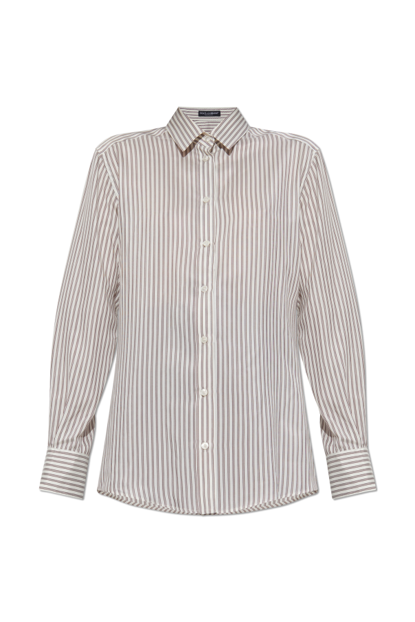 Silk shirt with striped pattern od Dolce & Gabbana