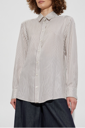 Dolce & Gabbana Silk shirt with striped pattern