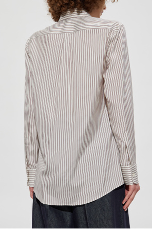 Dolce & Gabbana Silk shirt with striped pattern