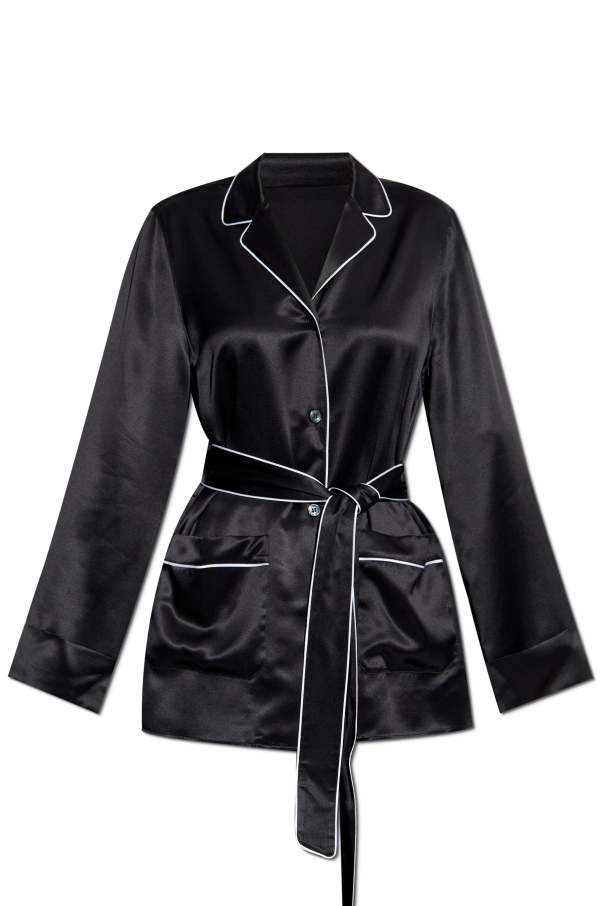 Silk shirt with belt, zdjęcie 1 Silk shirt with belt od Dolce & Gabbana