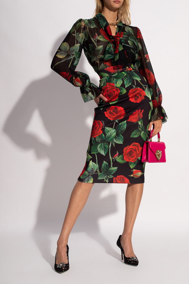 Dolce & Gabbana Dolce & Gabbana leopard-print bralette top