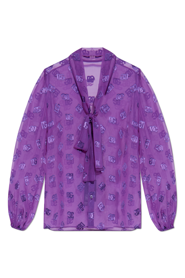 Shirt with monogram od Dolce & Gabbana
