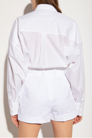 dolce ankle & Gabbana Shirt with broderie anglaise detailing