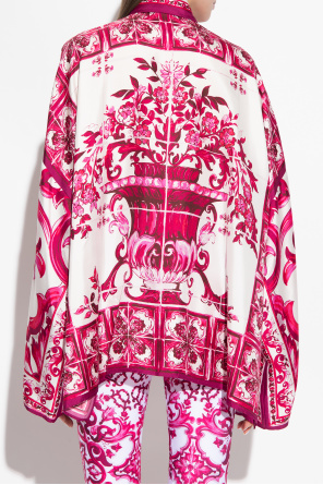 Dolce & Gabbana WOMEN ACTIVEWEAR tops & t-shirts Silk shirt