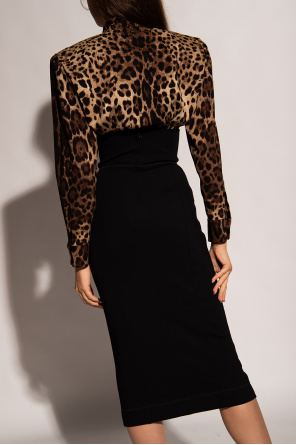 Dolce & Gabbana Leopard-printed shirt