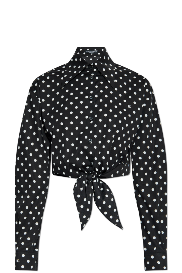 Dolce & Gabbana Polka dot pattern shirt