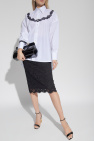 Dolce & Gabbana Lace-trimmed shirt